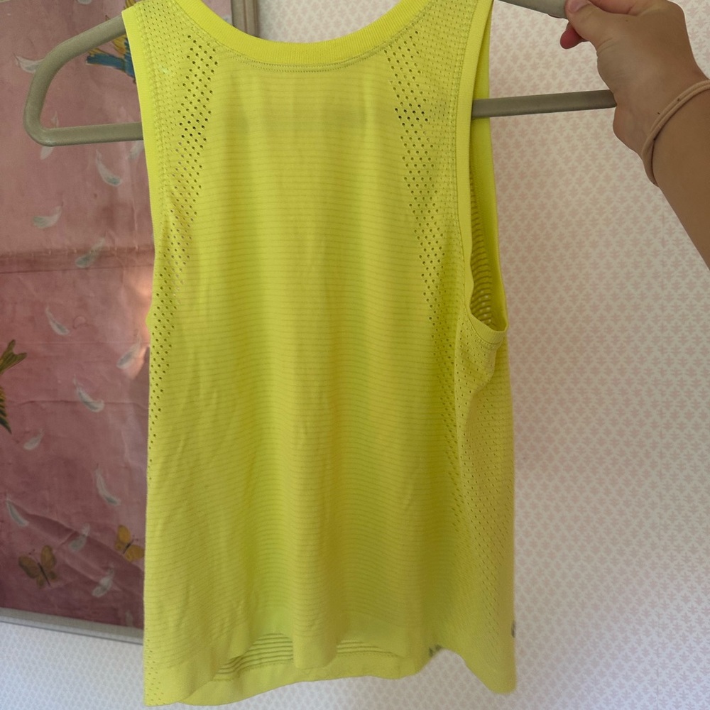 Yellow Lululemon Tank Top